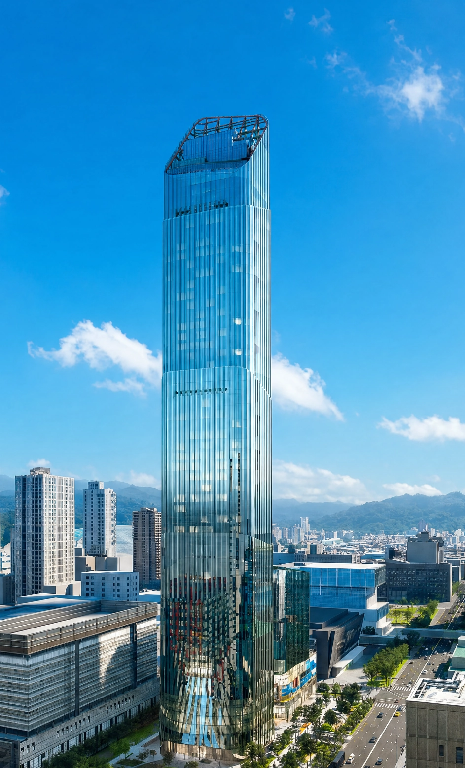 The Sky Taipei 建築外觀示意