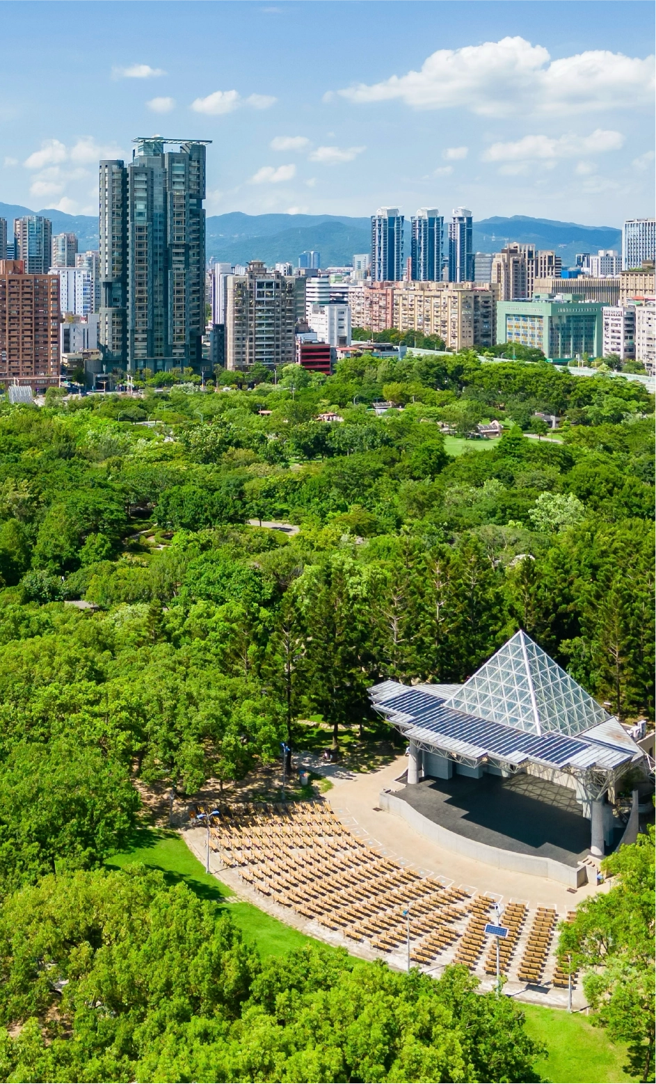 大安森林公園實景